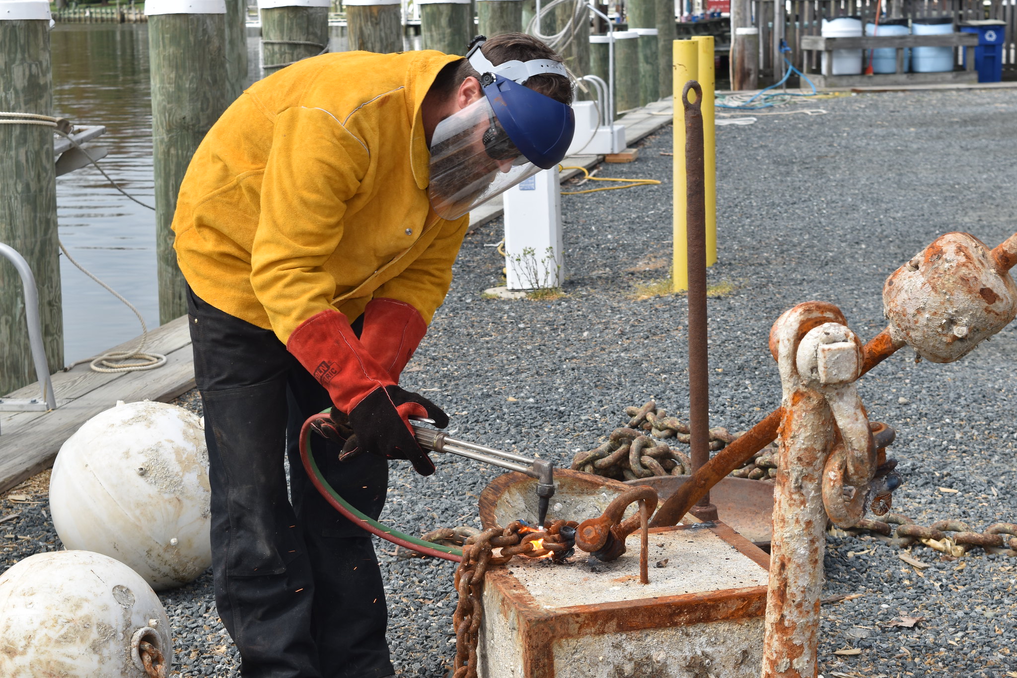 The Chesapeake Bay Maritime Museum and Chesapeake College are partnering to offer an introduction to marine welding on March 22-24.