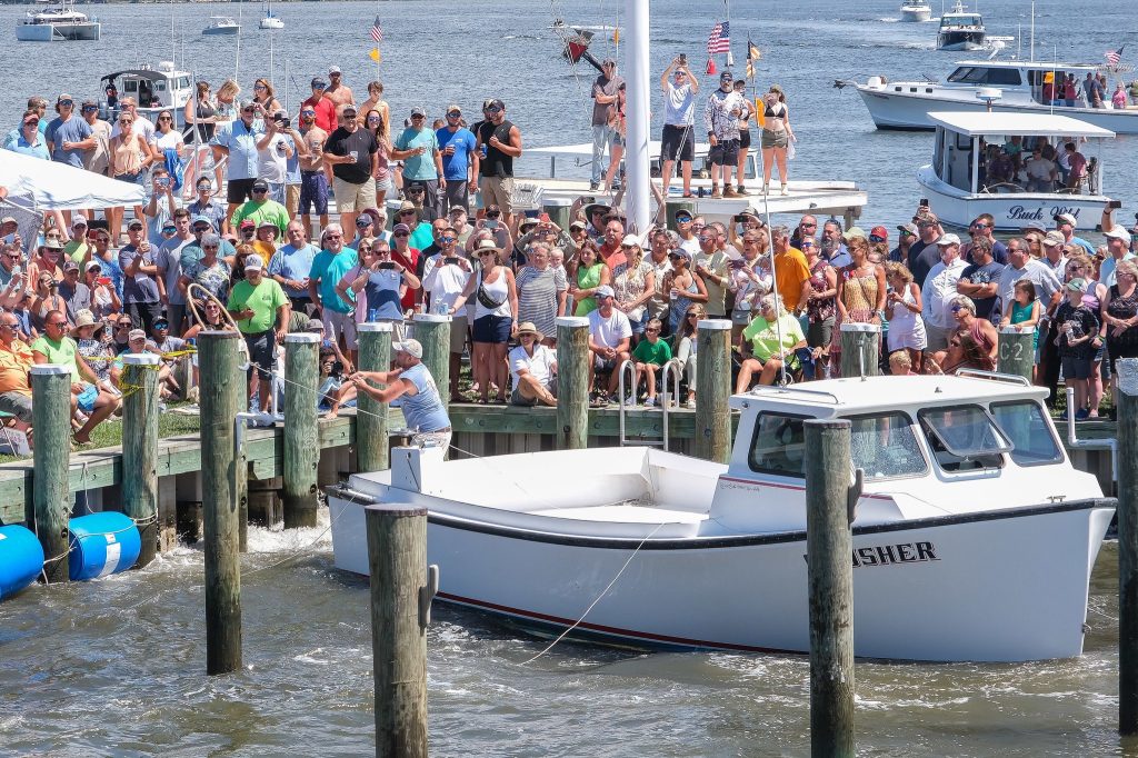 Watermen’s Appreciation Day returns to CBMM on Sunday, Aug. 13, highlighted by a boat docking contest, steamed crabs by the dozen, live music, and family activities.