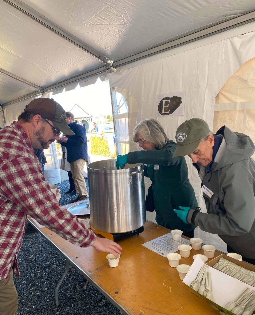 Bistro St. Michaels emerged as the winner of this year’s oyster stew competition after polling of 500 OysterFest guests.