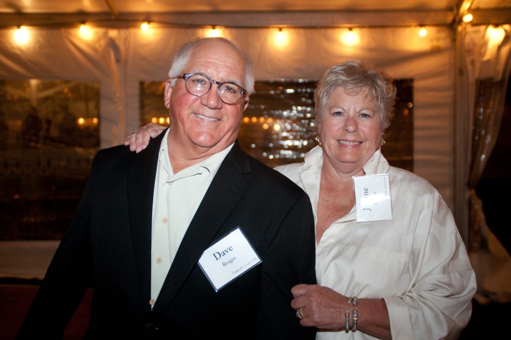 Dave Reager, pictured here with his wife Jeanne, had served on CBMM's Board of Governors since 2017.